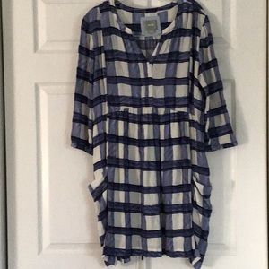 Plaid Mauve dress